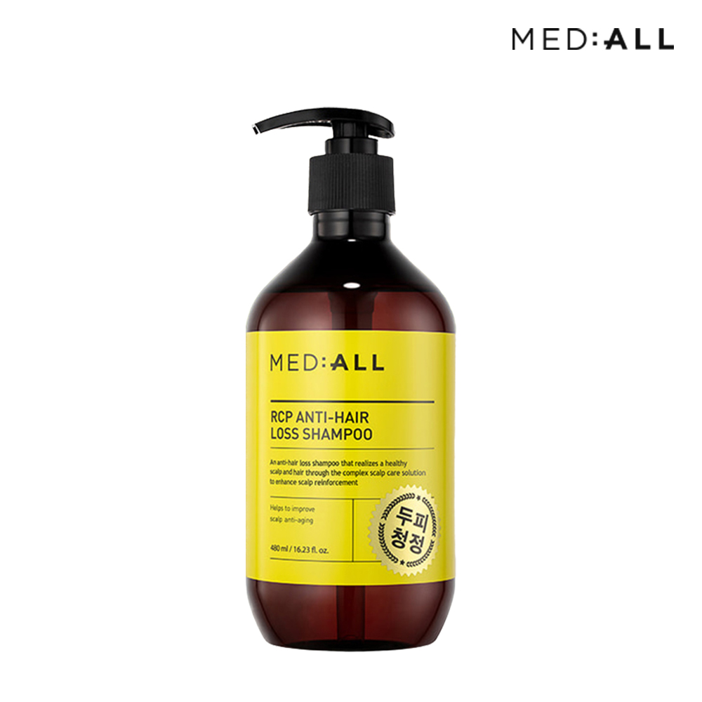 메디올 두피청정 샴푸 우디향 탈모완화 480ml 1개 : 엠투코스