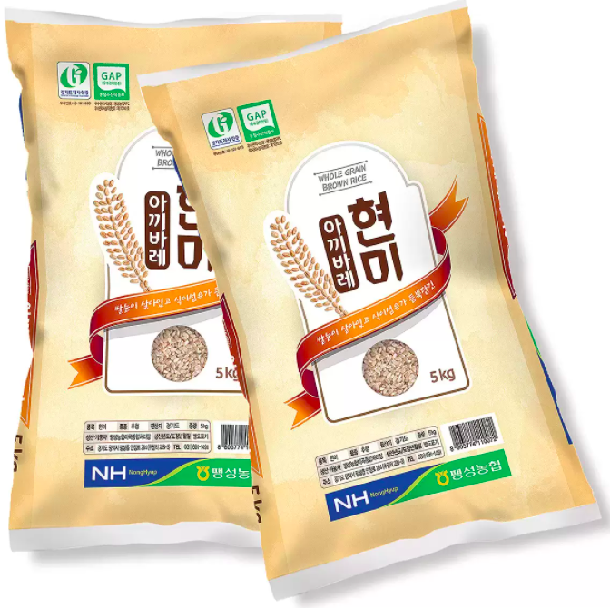 팽성농협 아끼바레 현미5kg x 2,건강 맛있는쌀 평택쌀 2024년 햅쌀 : 우리코스트