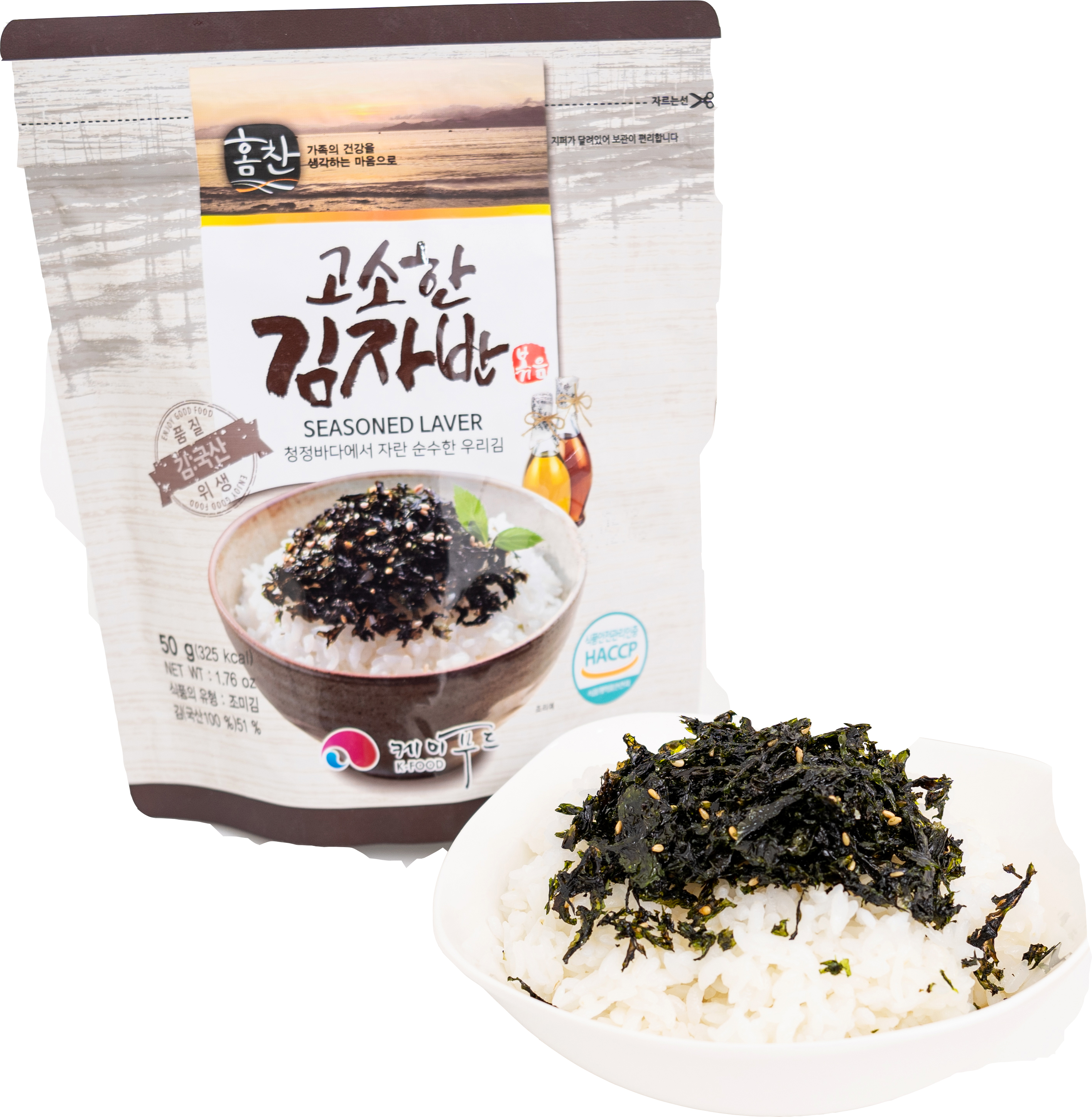 [케이푸드] 홈찬 김자반 250g(50gX5봉) 고소한 김자반 : 주식회사케이푸드