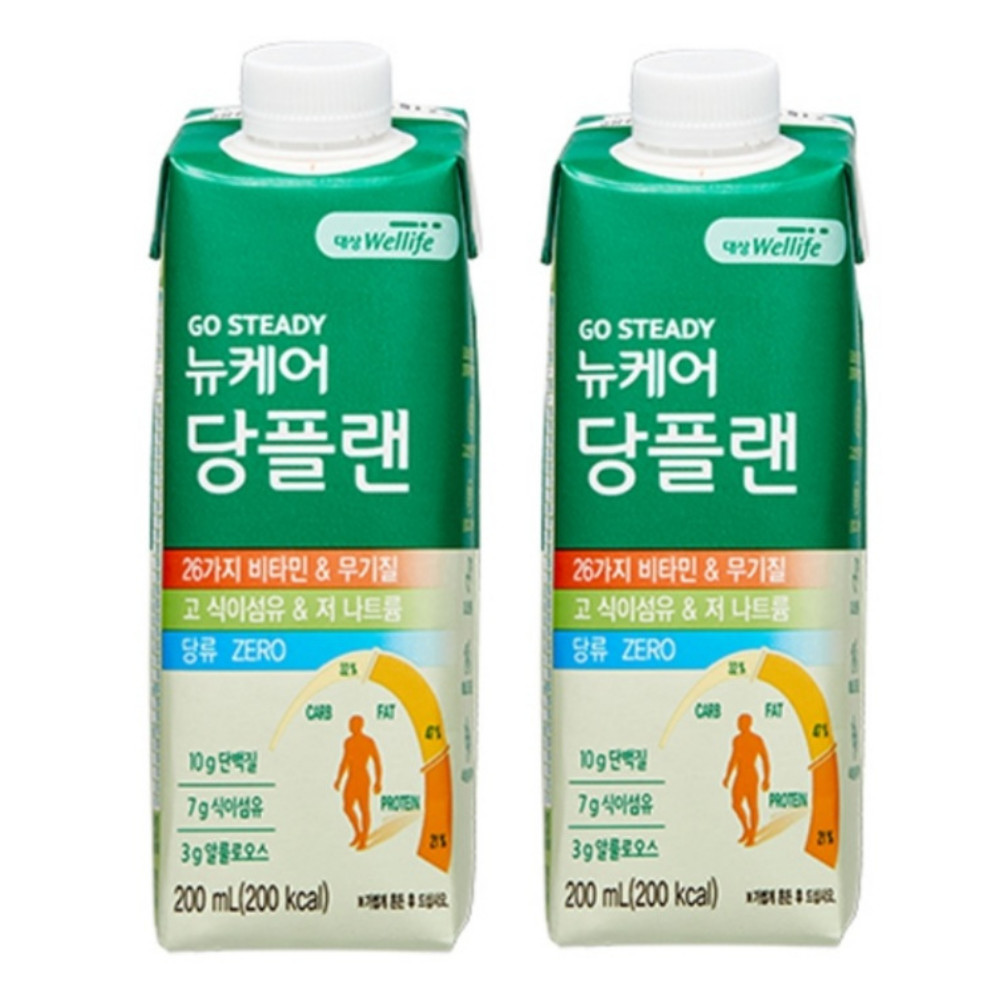 뉴케어 당플랜 30팩 200ml 당뇨식 단백질 균형영양식 공복 당관리 식사대용 부모님선물 : 올인원라이프