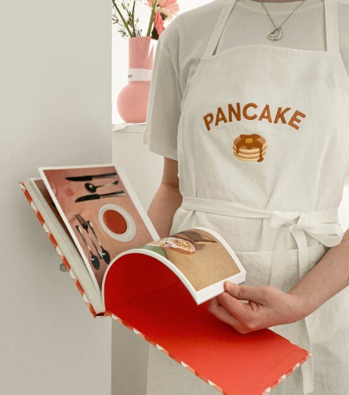 [새러데이런치] Pancake Apron 팬케이크 앞치마 : 마인띵스