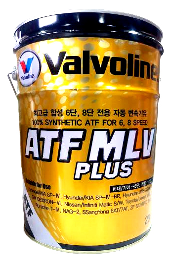 발보린 ATF MLV PLUS 6,8단 합성 오토밋션오일,자동변속기오일 20L : 51오일