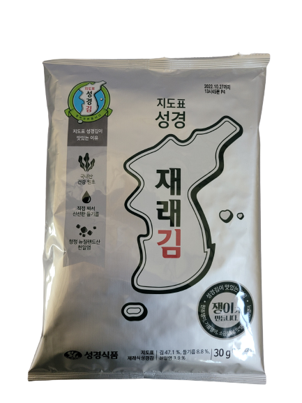 성경김 재래김 전장30gx20봉 / 1박스 대용량 : buja유통