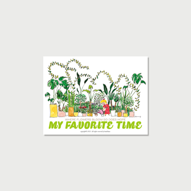 (Queens Made)마이 페이보릿 타임 엽서(My favorite Time Postcard) : 퀸즈선데이