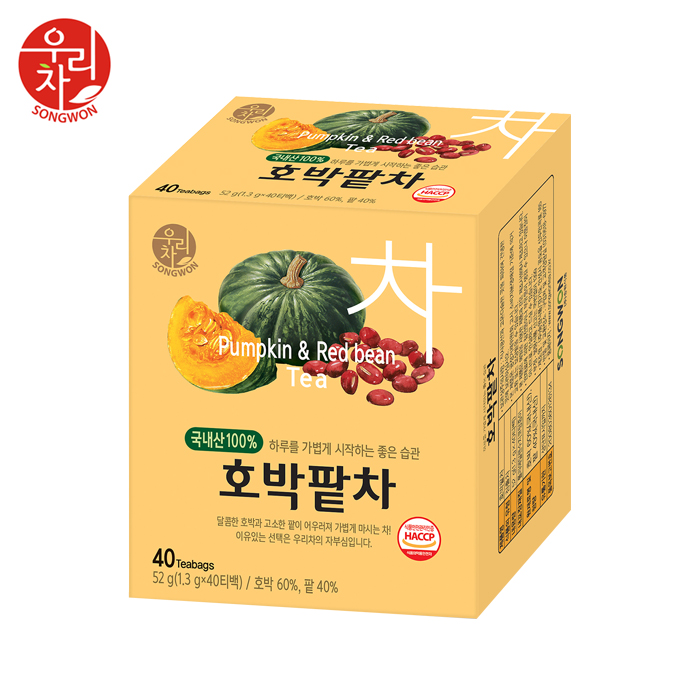 송원 호박팥차 40T (국내산) : 티타임고려 FD
