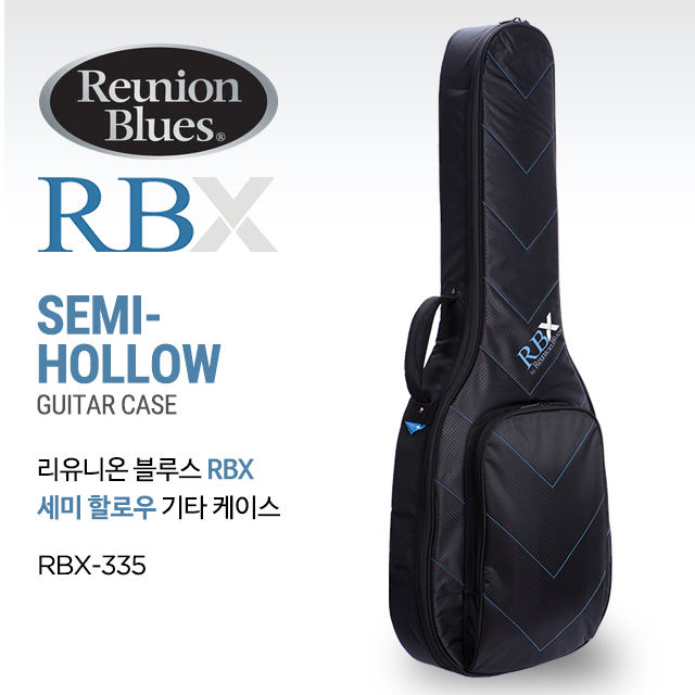 [당일발송] 리유니온블루스 RBX-335 초경량 세미할로우 일렉기타 케이스 긱백 가방 : 삼광악기