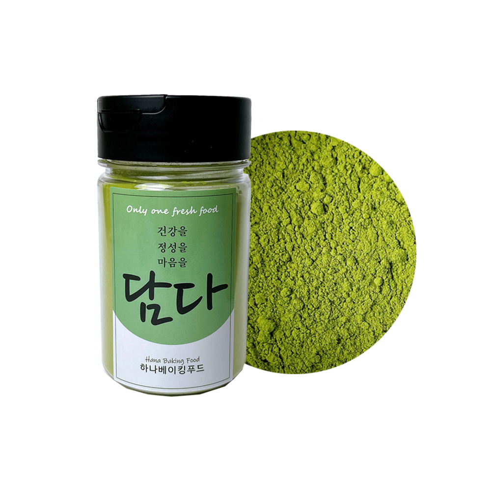 유기농 제주 말차가루 100g 말차라떼 녹차가루 : 하나 베이킹푸드