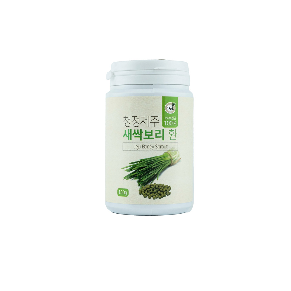 제주 새싹보리 보리새싹 환 150g : 제주 푸른들