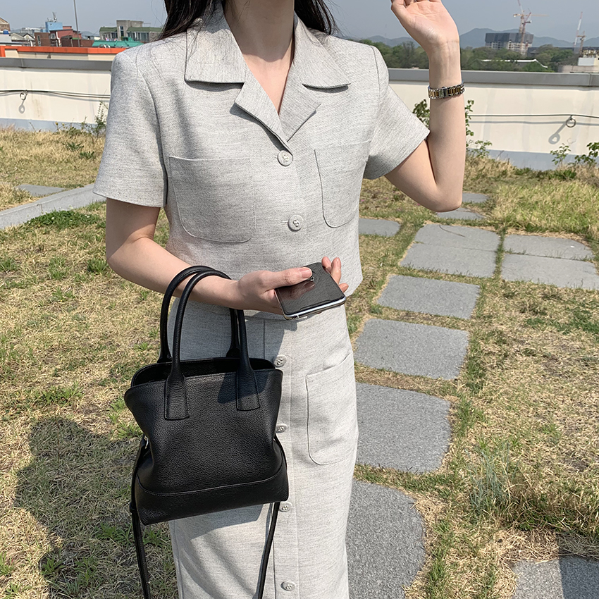 카프 투피스 반팔 자켓 : 에스무드