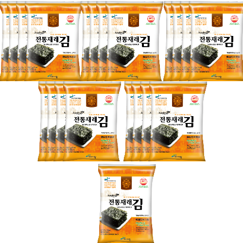 해사랑 전통재래김 구이김 조미김 전장김 20g x 20봉 : 주식회사 빛담