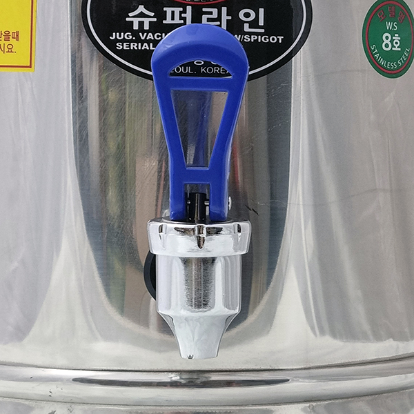 슈퍼라인 우성금속 물통 꼭지 코크 전기물끓이기 보온보냉물통 밸브 : 전자행복몰