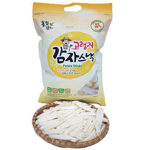 [삼화상사]솔빛담은 스낵  고랭지 감자스낵 (250g) - 3 봉지 : 삼화상사