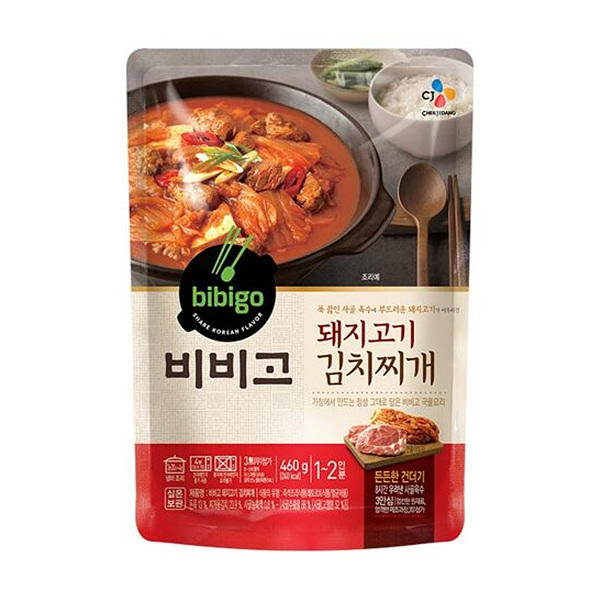 CJ제일제당 비비고 돼지고기 김치찌개 460g : 으쓱몰
