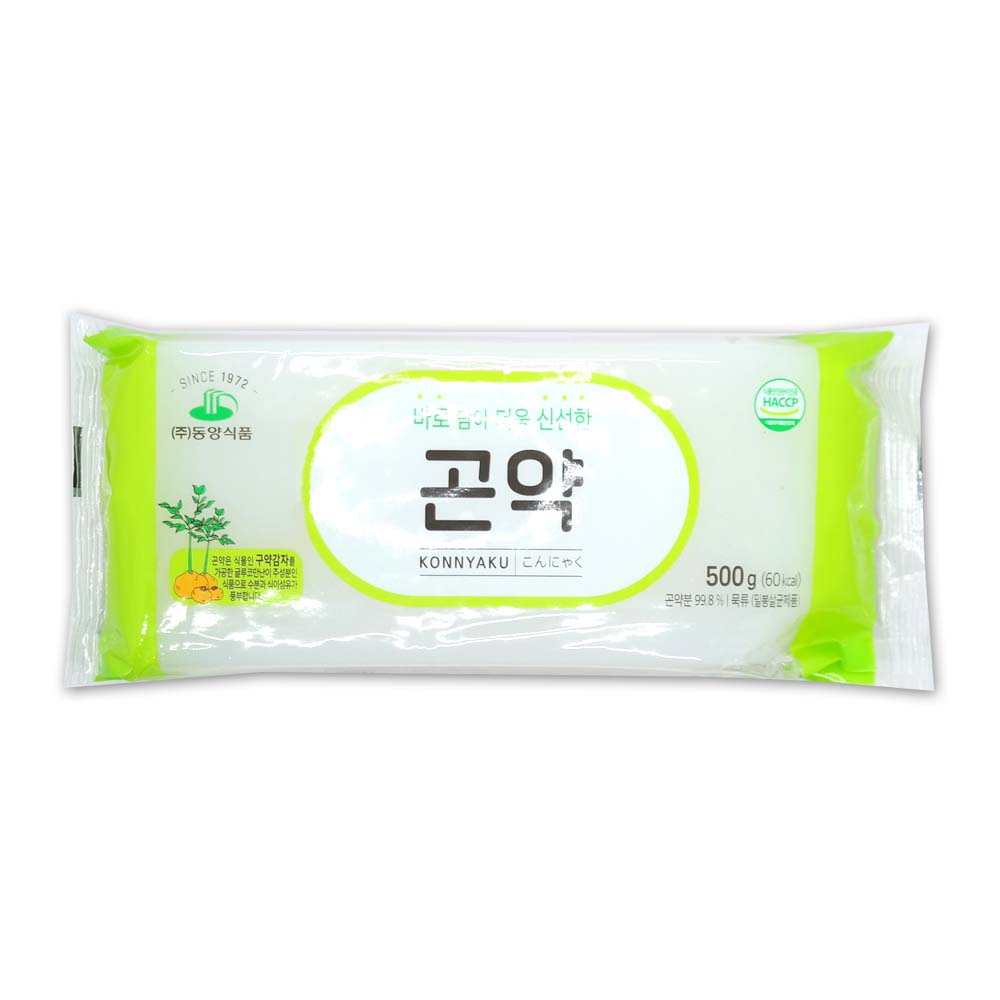 동양식품 묵곤약 500g : 잘고려