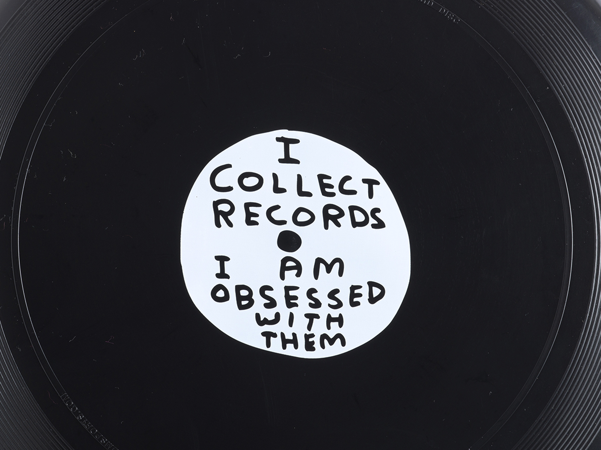 Collect Records Frisbee, 데이비드 슈리글리 David Shrigley : 프린트베이커리