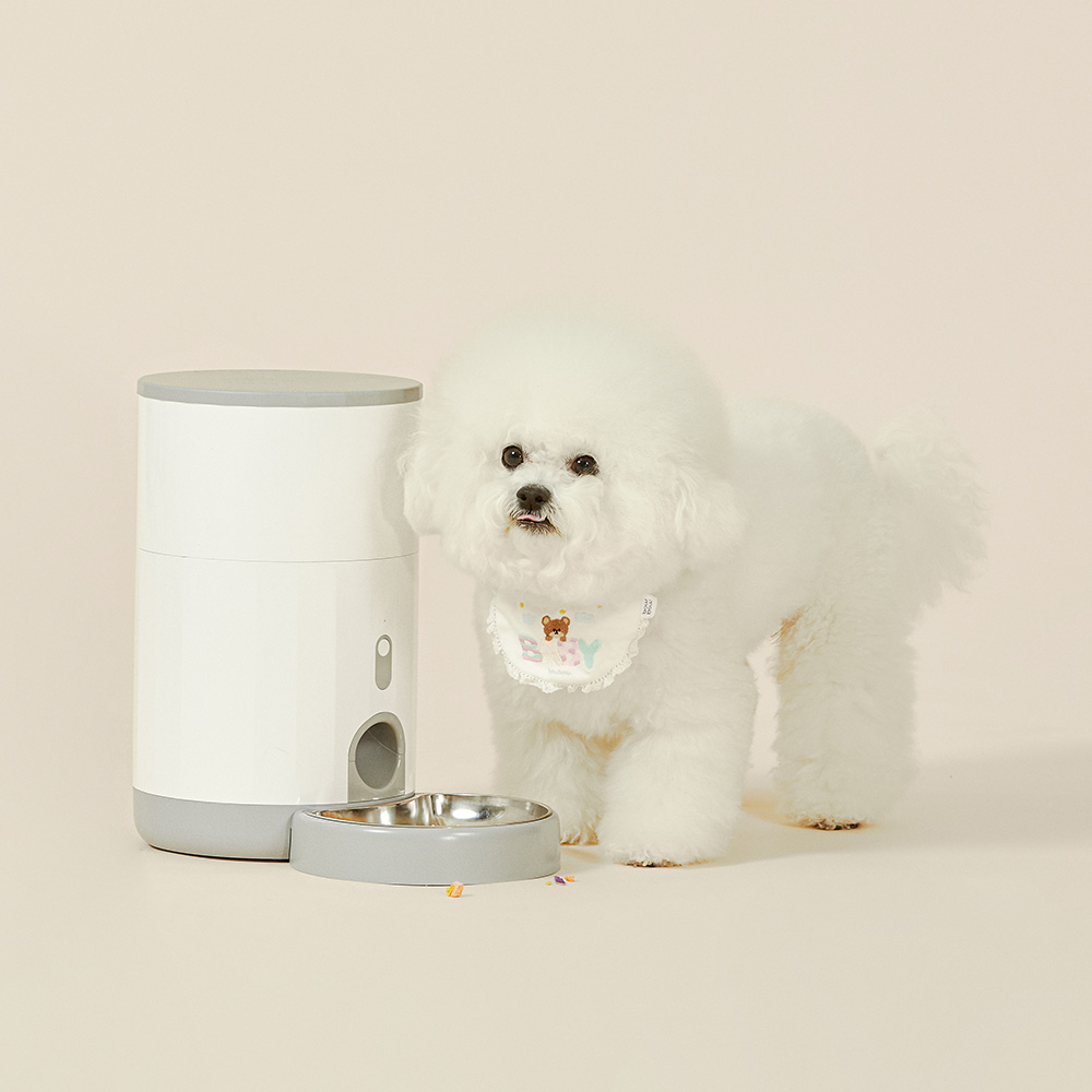 페페 강아지 고양이 자동급식기 SF-100PRO 스케줄 정량배식 앱 연동 : 페페몰