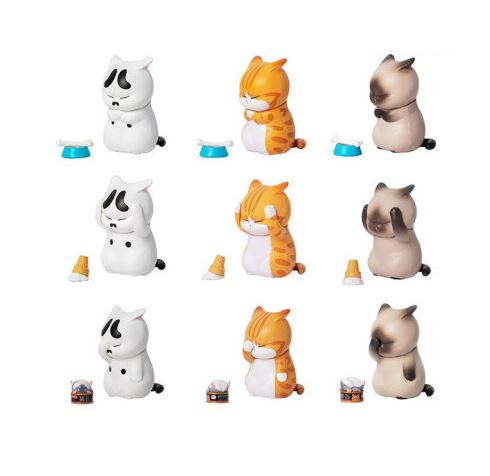 고민하는 고양이 피규어 랜덤뽑기 : 세상의모든쇼핑몰