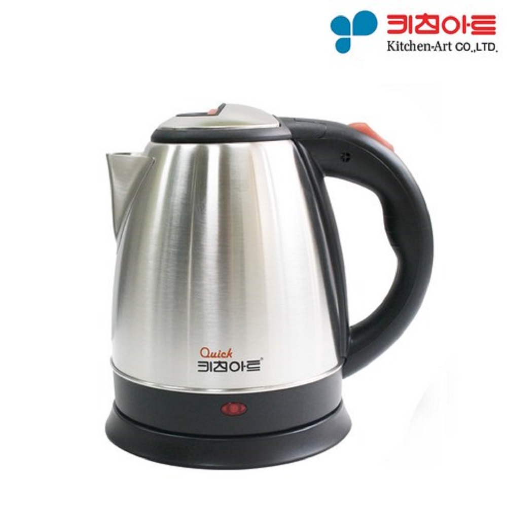 키친아트 1.5L 퀵 멀티 전기 커피 무선 주전자 포트 추천 사무실 학교 주방 원룸 자취 선물 : 뉴페이스샵