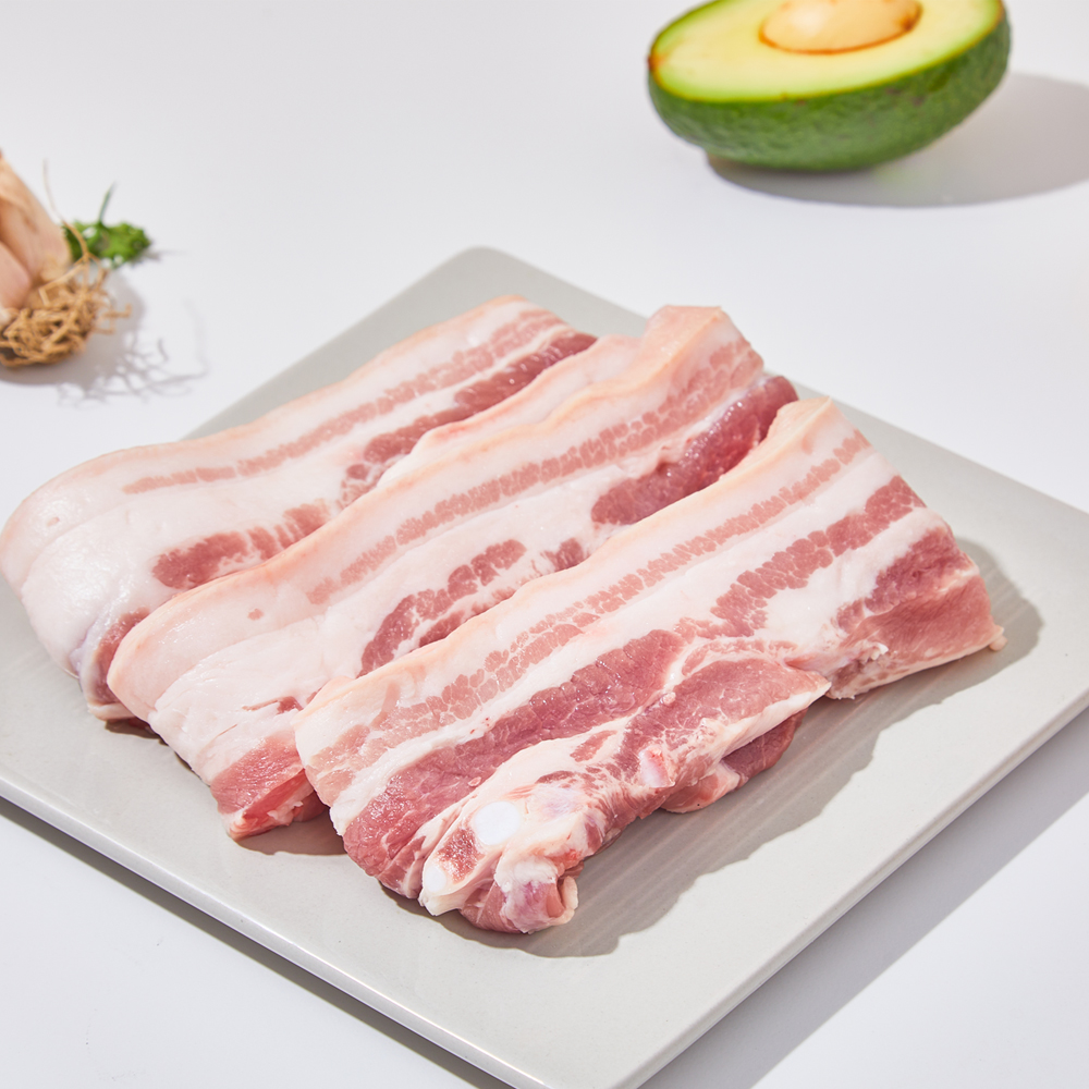 한돈 오겹살 500g : 친절정육점