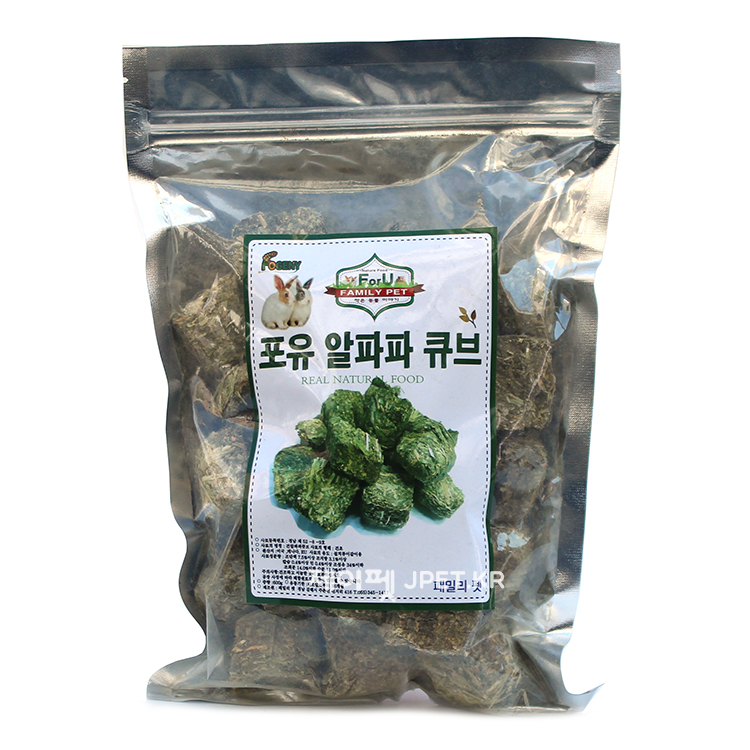 포유 알파파 큐브 600g : 옥스보우점케이알
