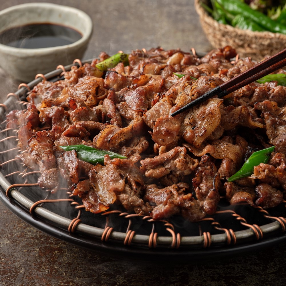 숯불 직화 연탄 석쇠 불고기 대구 북성로 간장불고기 돼지불백 350g : 무한쿡