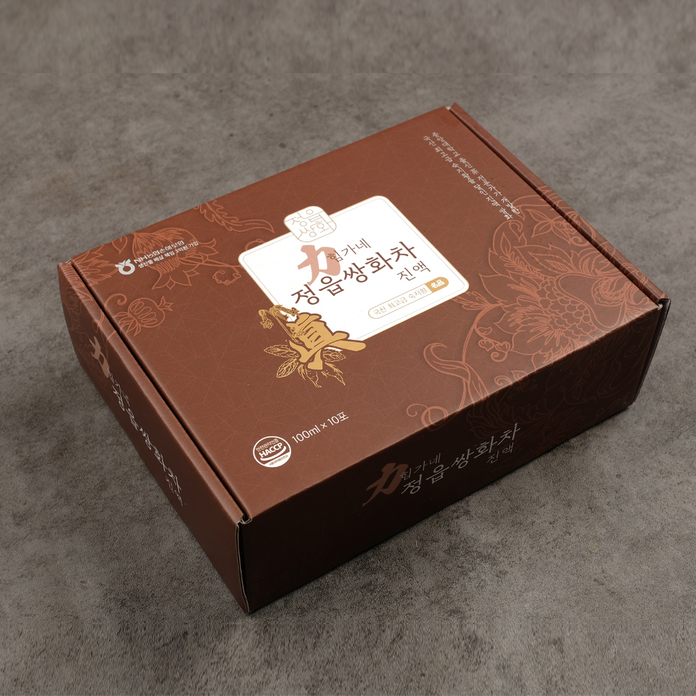 힘가네 정읍 쌍화차 진액 1박스(100ml x 10개입) 넘버 세븐(진한맛) : 힘가네