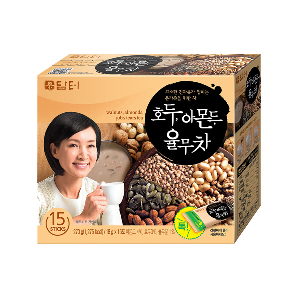 담터 호두 아몬드 율무차 15T : 조선달타운