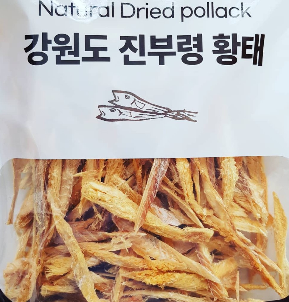 진부령 용대리에서 자연건조한 황태채 500g x1봉 : 중부시장 대림수산
