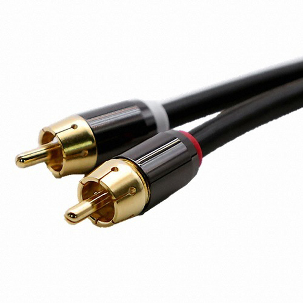 RCA 2선 OFC 케이블 1M CM-RCA01 : 보성닷컴