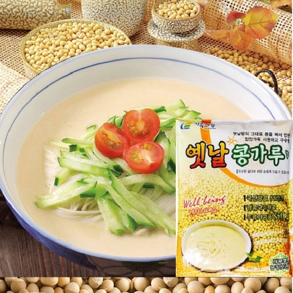 가족사랑 비슬산 콩국수 옛날 콩가루 850g 원조 구포국수 소면 메밀국수 잔치국수 : 티마트