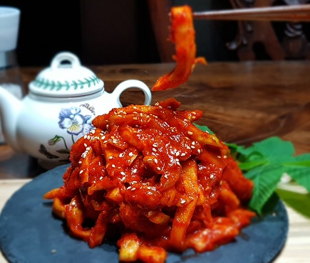 100% 국내산 무 한촌 보쌈족발무김치 5kg 대용량 업소용 김치 : 한촌FS