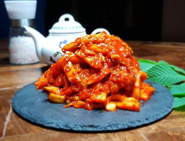 100% 국내산 무 한촌 보쌈족발무김치 5kg 대용량 업소용 김치 : 한촌FS