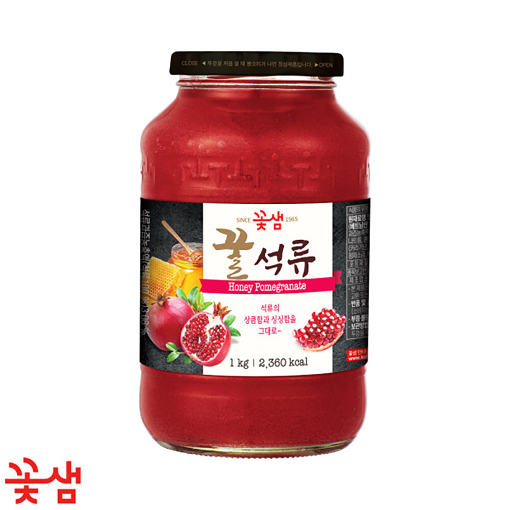 꽃샘 꿀석류차 1kg : 모카다방