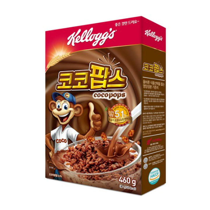 켈로그 코코팝스 시리얼 460g X 2개 : 담터다방
