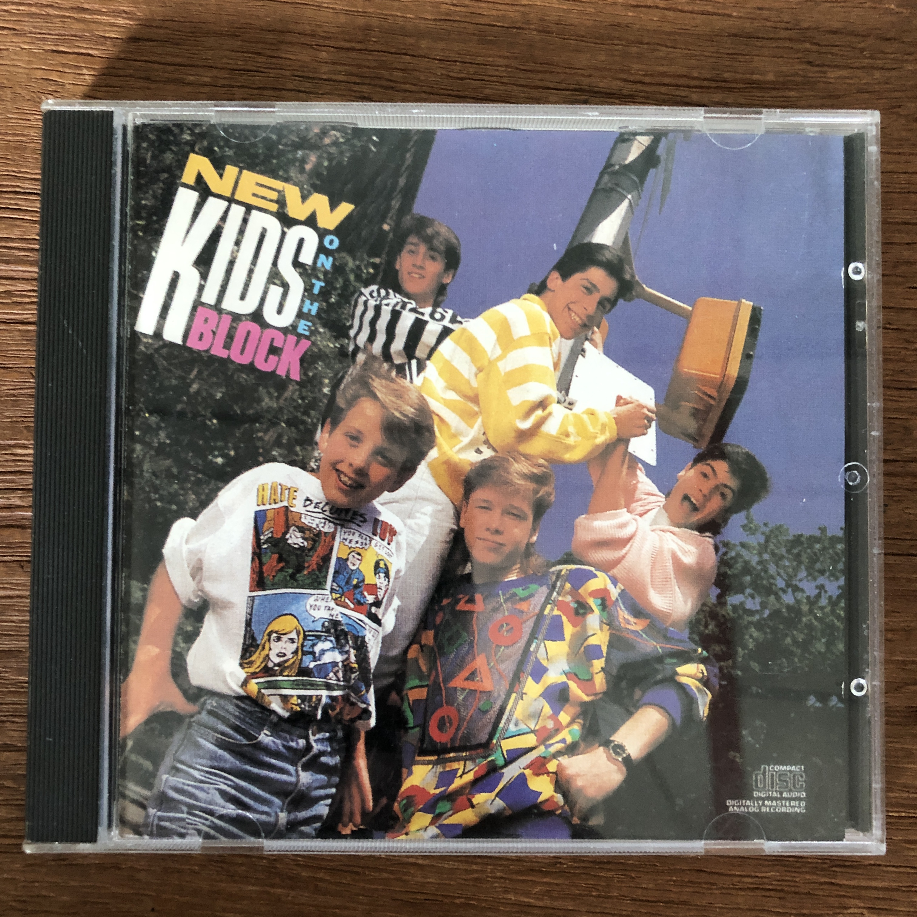 [국내 라이센스 초판 CD] NEW KIDS ON THE BLOCK (뉴키즈 온 더 블럭 NKOTB) - NEW KIDS ON THE BLOCK [CD 자체 상태 최상] : KoreanVinyl