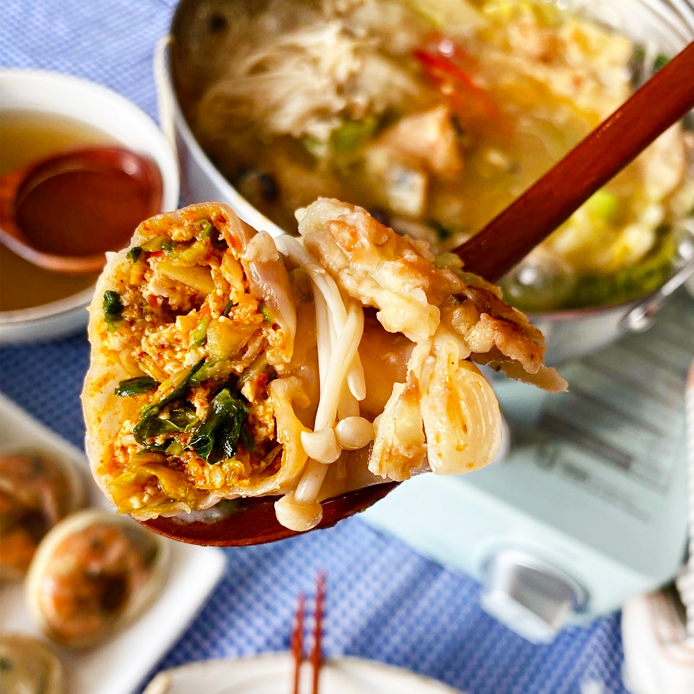 만두가족 수제 만두 전골 밀키트 맛집 샤브샤브 : 만두가족