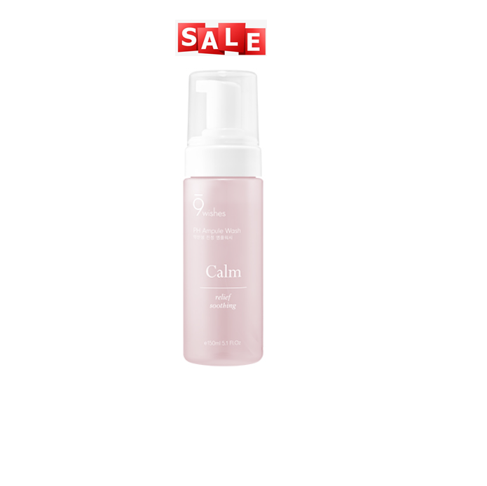 나인위시스 PH 캄 앰플 워시 150ml /  약산성 버블 클렌저 : 시그니처팜