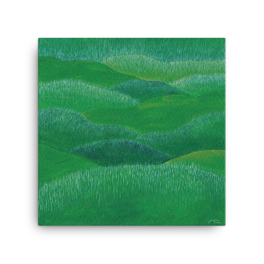 시간의 흐름 키니문 작가 그림 작품 캔버스 액자 300x300mm 사이즈 : 컨티뉴 아트샵
