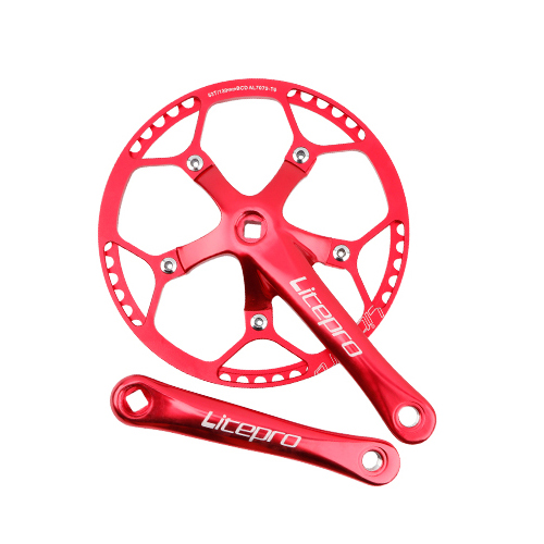 SAMEBIKE 자전거크랭크세트 LITEPRO 47T 크랭크암일체형 : 세임바이크