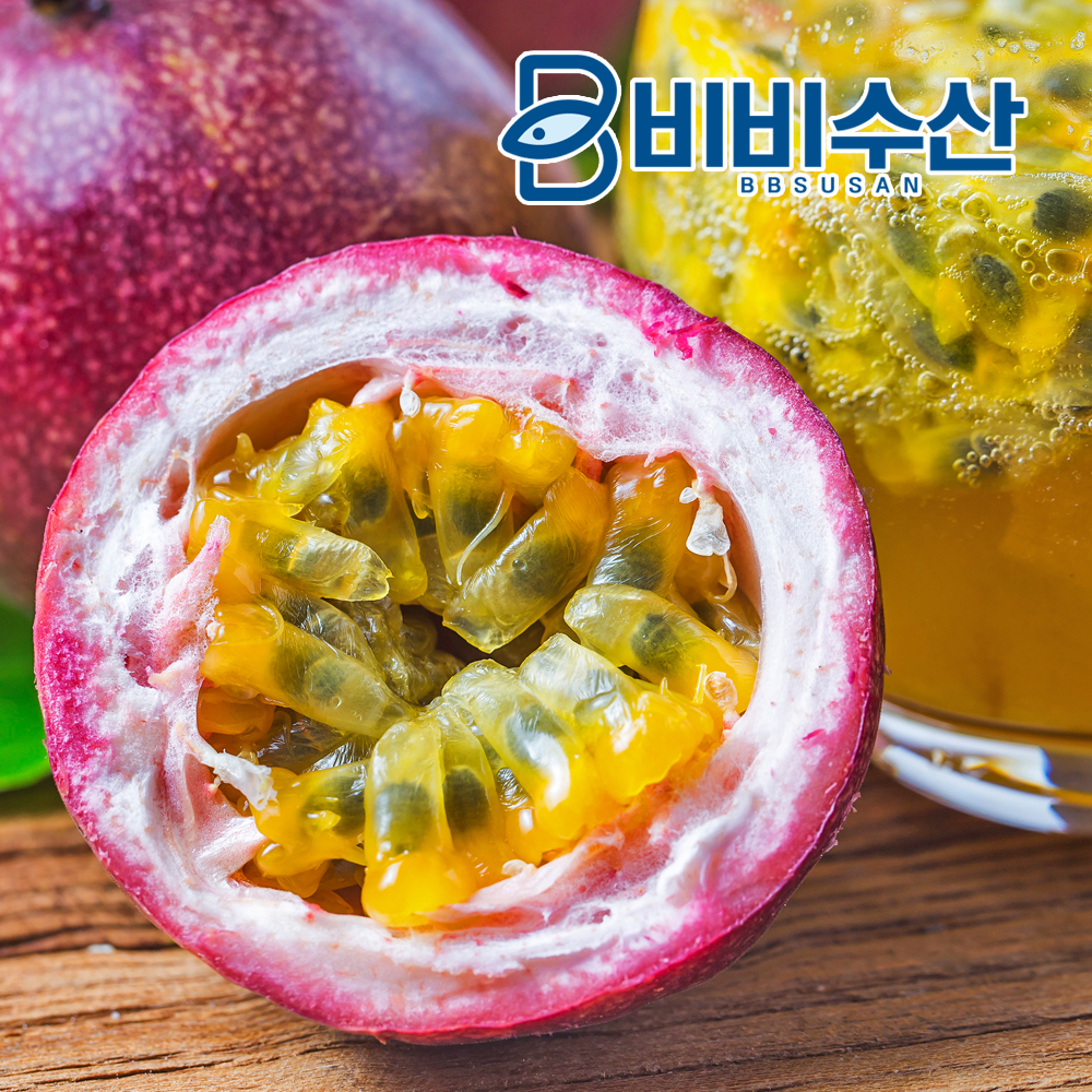열대과일 패션후르츠 1kg+1kg 퓨레 리치 망고 : 비비수산