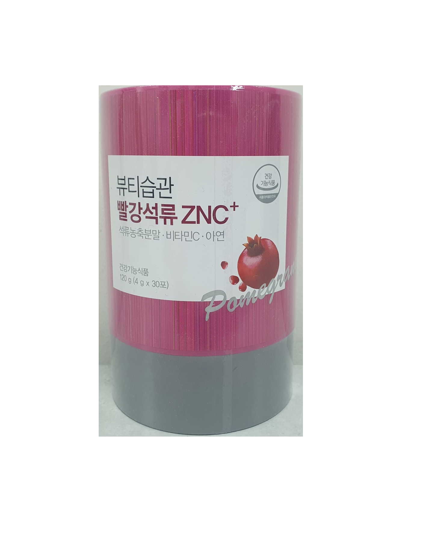 [오늘출발]에이치엘사이언스 뷰티습관 빨강석류 ZNC 석류농축분말 비타민C 아연 30포 유통기한 22년 10월 : 제이엠쇼핑몰JM