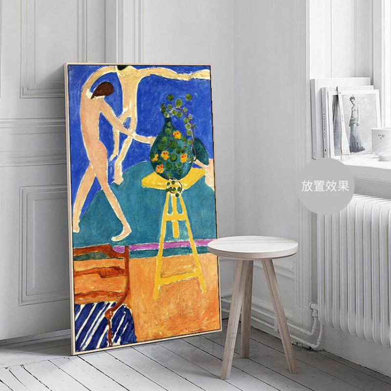 유화 그림액자 명화 헨리 마티스 그림 추상화 풍경 액자 현관 현대 거실 : 루이루이스