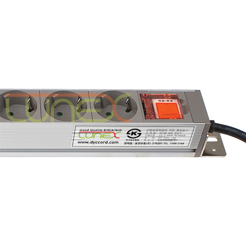 동양전자산업 220V 알루미늄 4구 멀티탭 1.5M : 케이블메이크