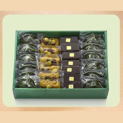 [다복솔식품] 모듬 선물세트(중) / 모싯잎송편+약식+양갱 / 설 추석 명절 선물 세트 : 전북6차마켓