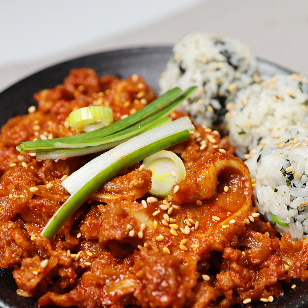 꾸버가 국내산 오돌뼈 오도독뼈 매콤 오돌뼈볶음(250g) : 꾸버가