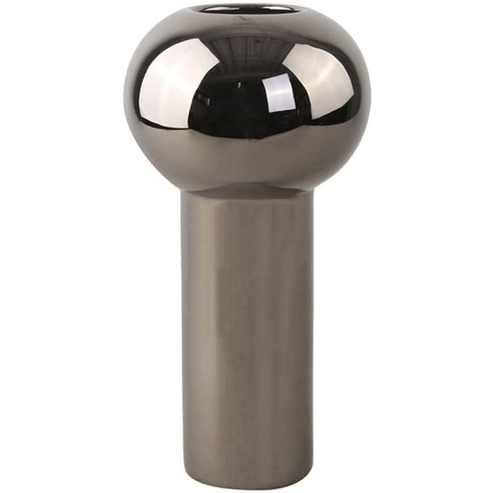 Cooee Vase 쿠이 디자인 꽃병 화병 다크실버 24cm : Ulove