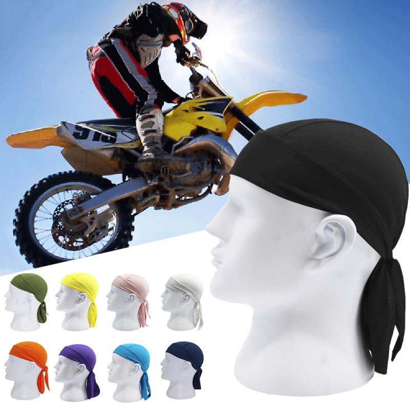 빠른 건조 순수 사이클링 모자 머리 스카프 여름 남성 달리기 승마 bandana headscarf ciclismo 해적 모자 머리띠 남자 머리 스카프 9... 