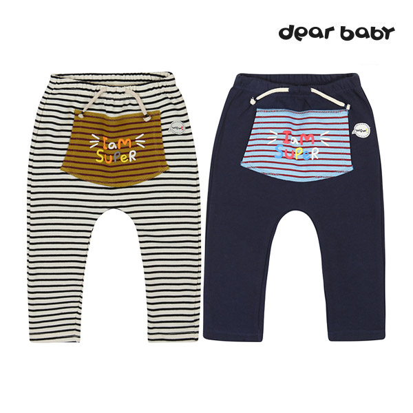 [디어베이비 봄]조이포켓바지(BLACK,NAVY)_02N122002 : 아가방