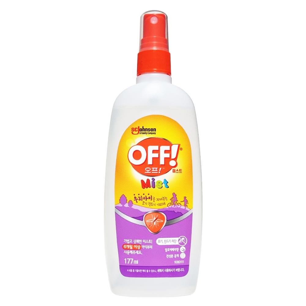 에프킬라 OFF 미스트 모기 진드기 기피제 177mL X 1개 : 더조은유통8667