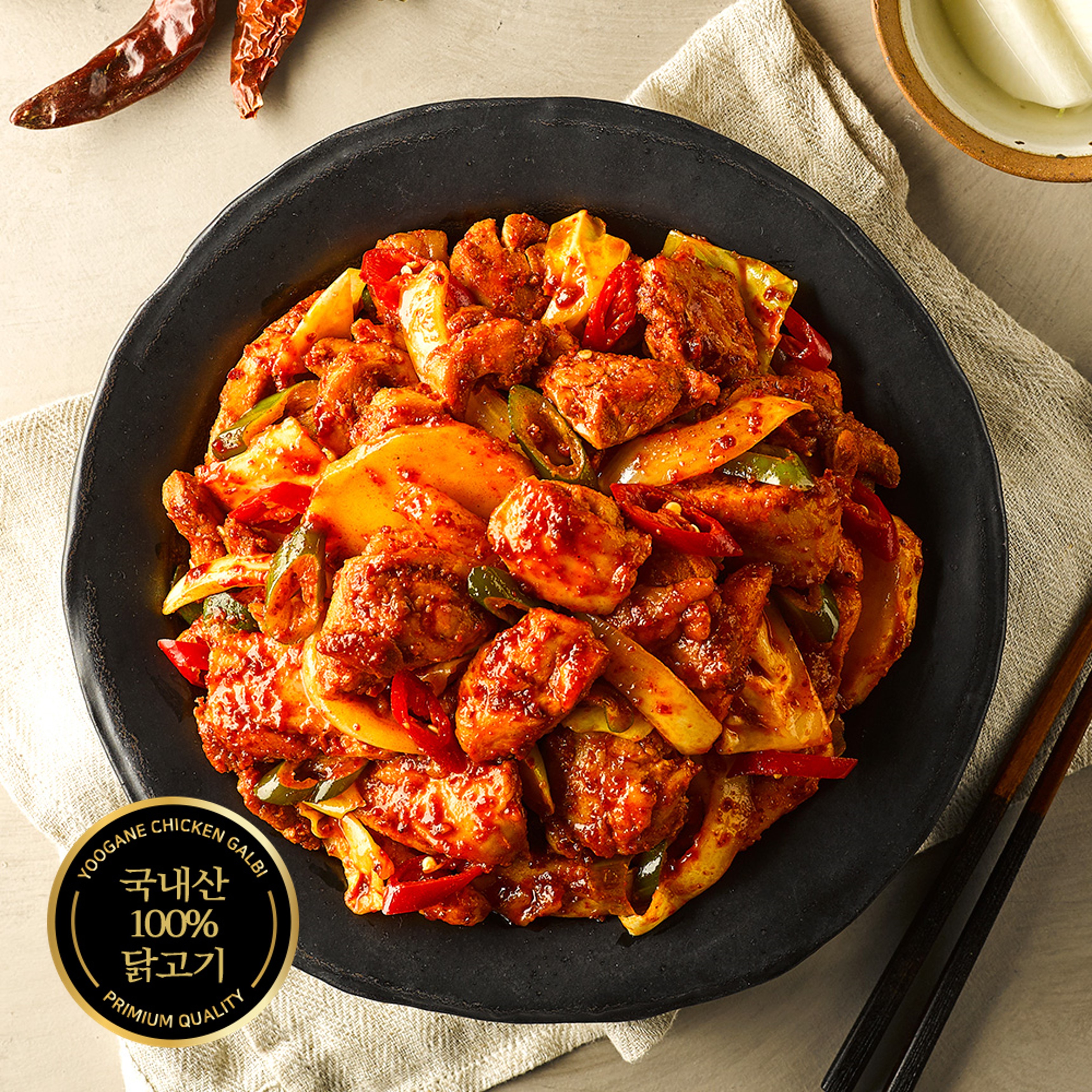 유가네 닭갈비 300g x 30팩 : 유가네